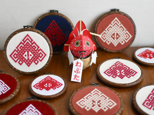 こぎん刺しキット金魚ねぶた