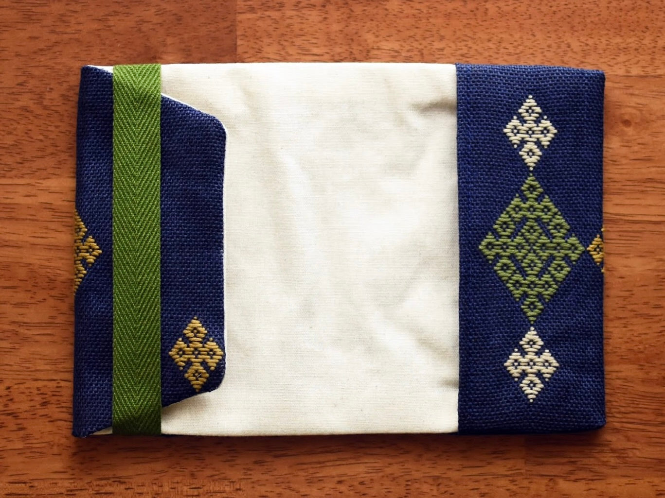 Kit [Design and Cloth] <br> <b> Tiger Year (Rectangular Cloth) Kogin-zashi Kit </ b>