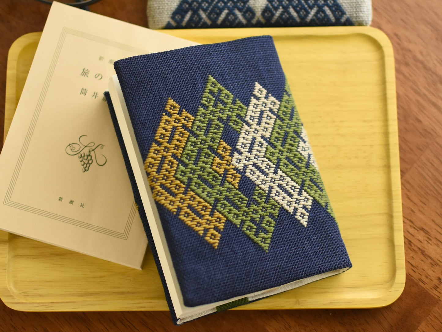 こぎん刺しキット ブックカバー 2022夏（文庫本）