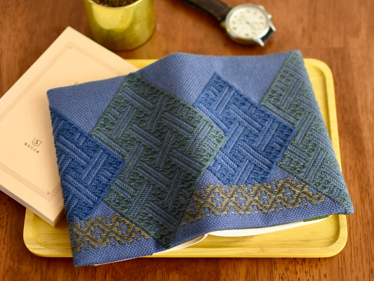 こぎん刺しキット ブックカバー2（文庫本）