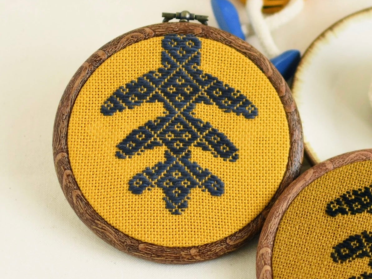 こぎん刺しキット 虎/寅